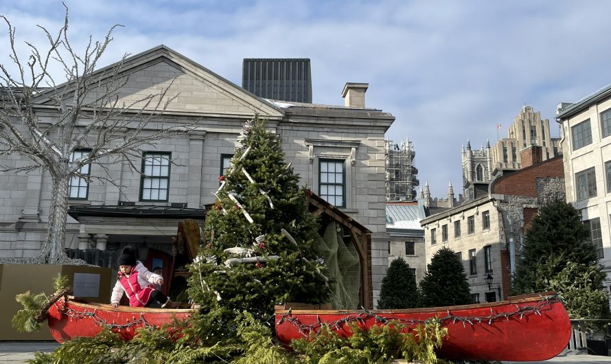 Christmas in Montreal, Canada